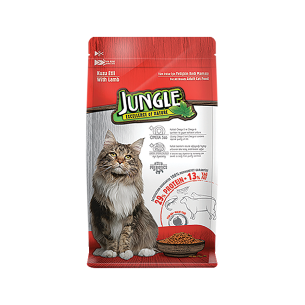 Jungle Yetişkin Kedi Maması 500 Gr.