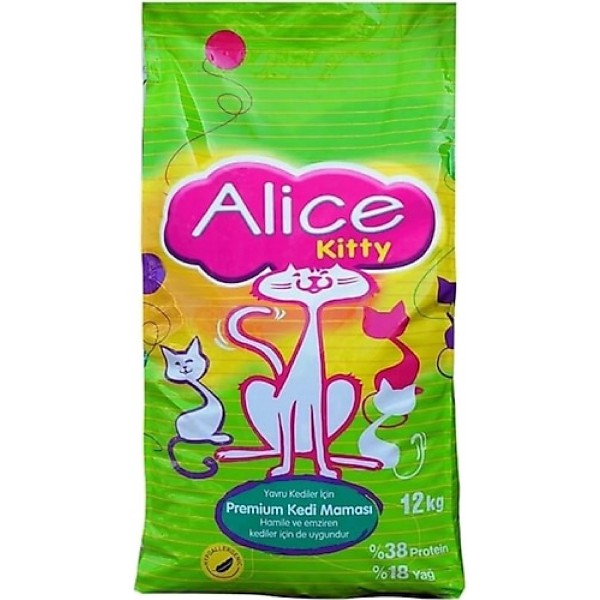 Alice Kitty Yavru Kedi Maması 12 Kg.