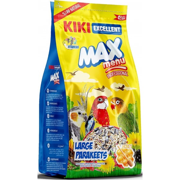 Kiki Excellent Large Paraket 500 Gr 12'Li Koli